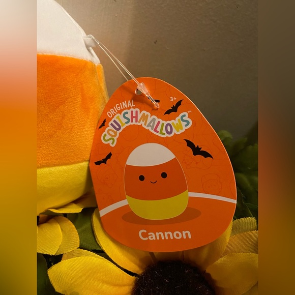 BNWT - Halloween Cannon Candy Corn - 5 Inch Squishmallow - Picture 4 of 7